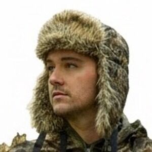 RealTree Camo Trapper Hat Winter Fur Trim Ear Flaps Men's Warm